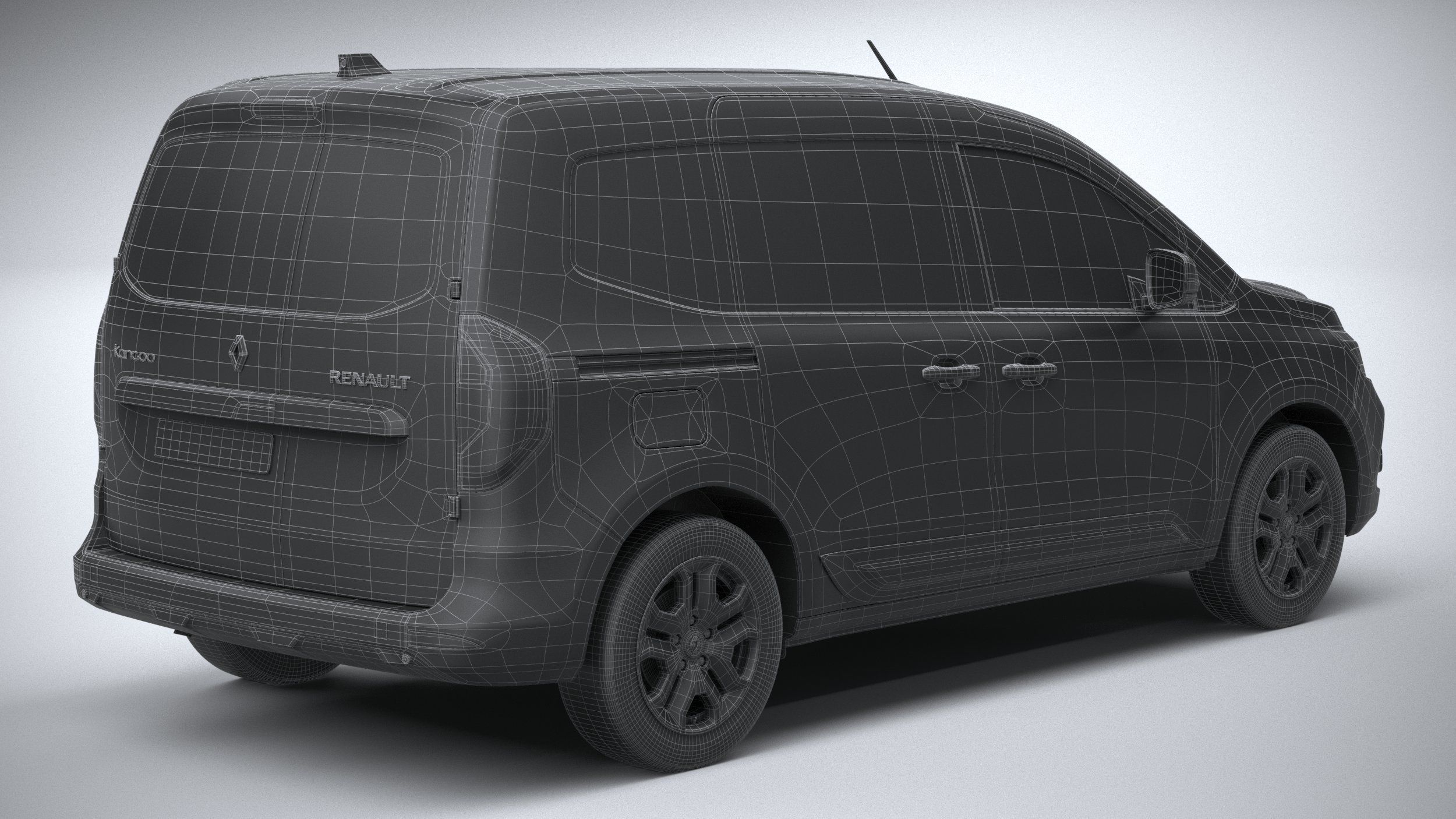 Renault Kangoo Van 2021 3D model_29