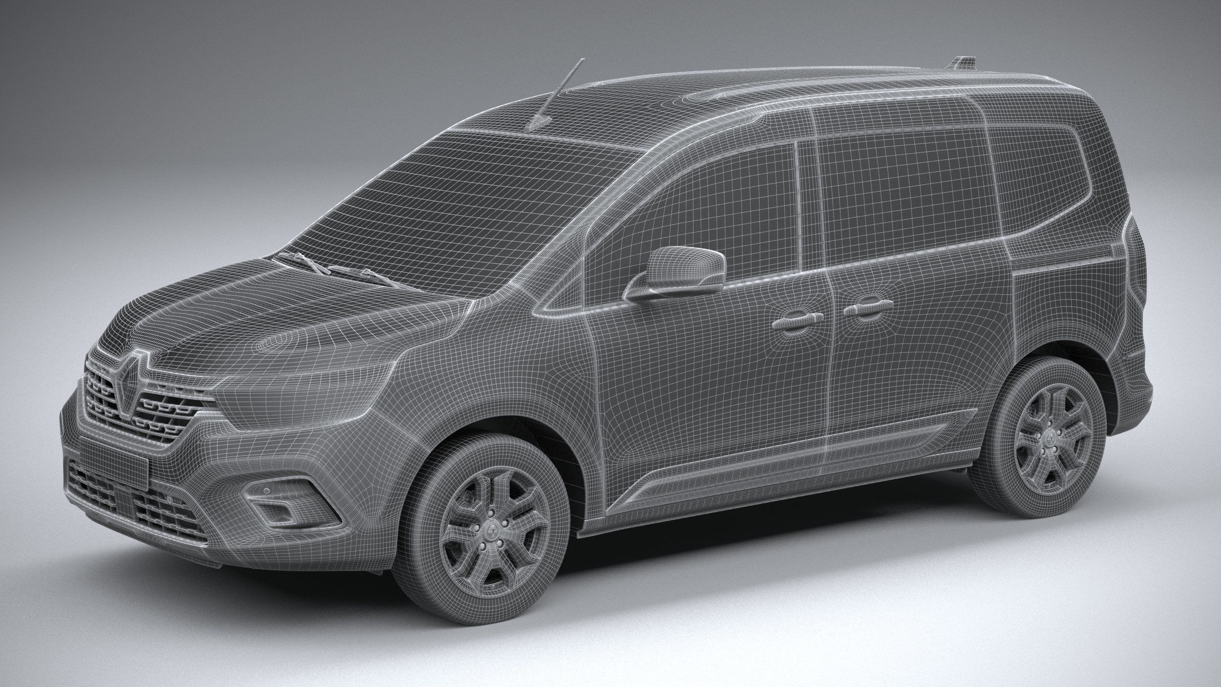 Renault Kangoo Van 2021 3D model_26