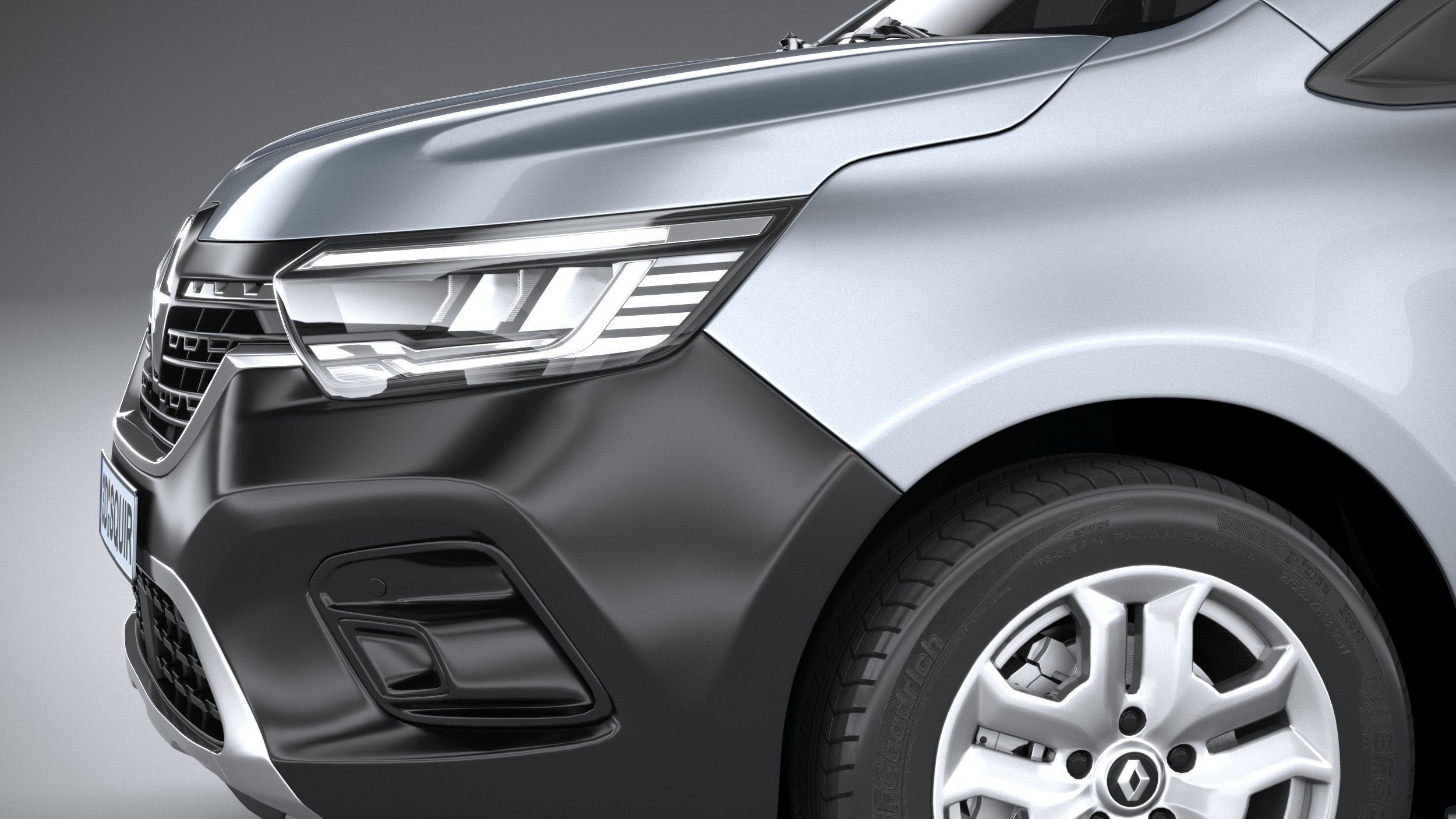 Renault Kangoo Van 2021 3D model_3