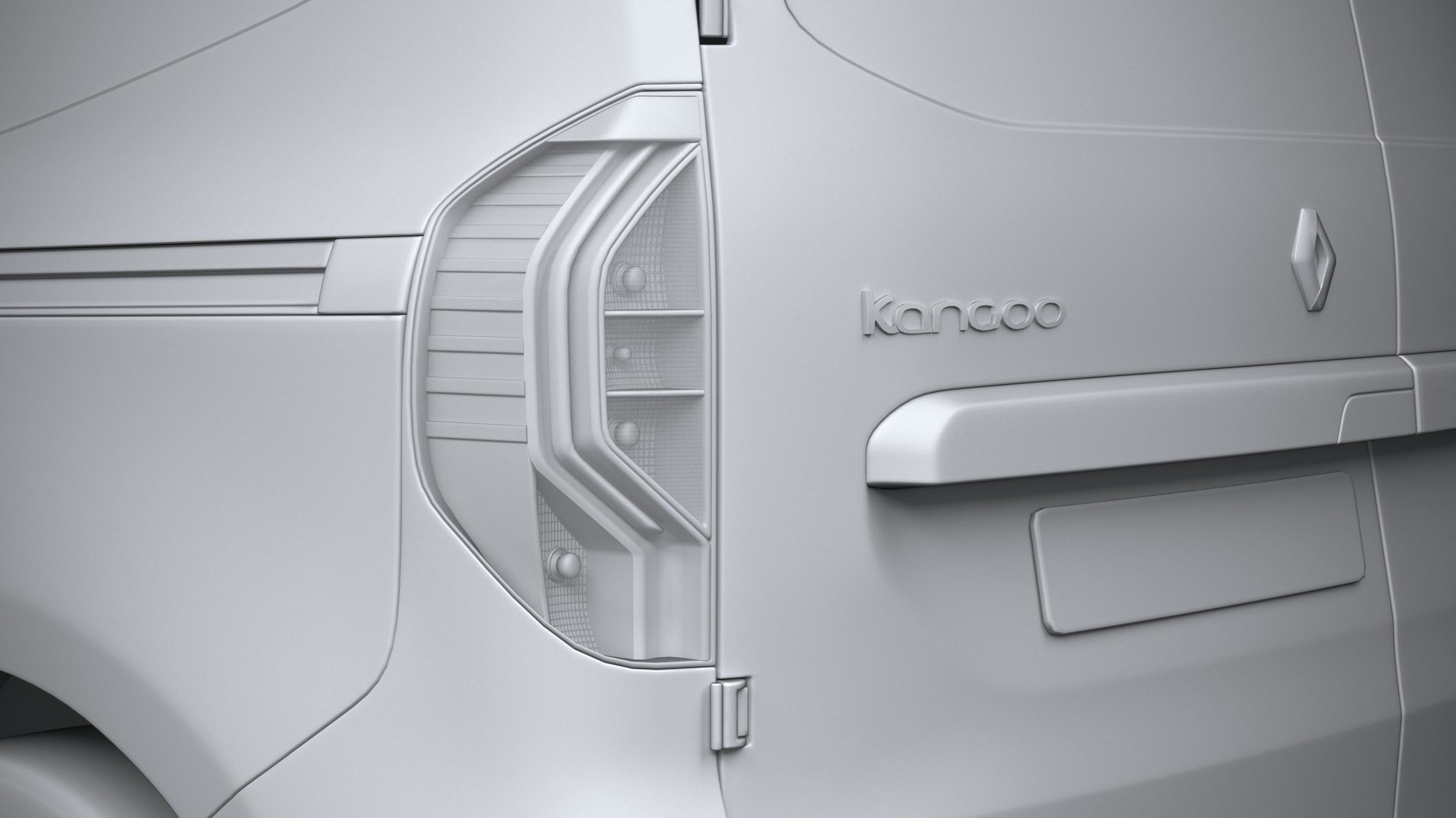 Renault Kangoo Van 2021 3D model_24