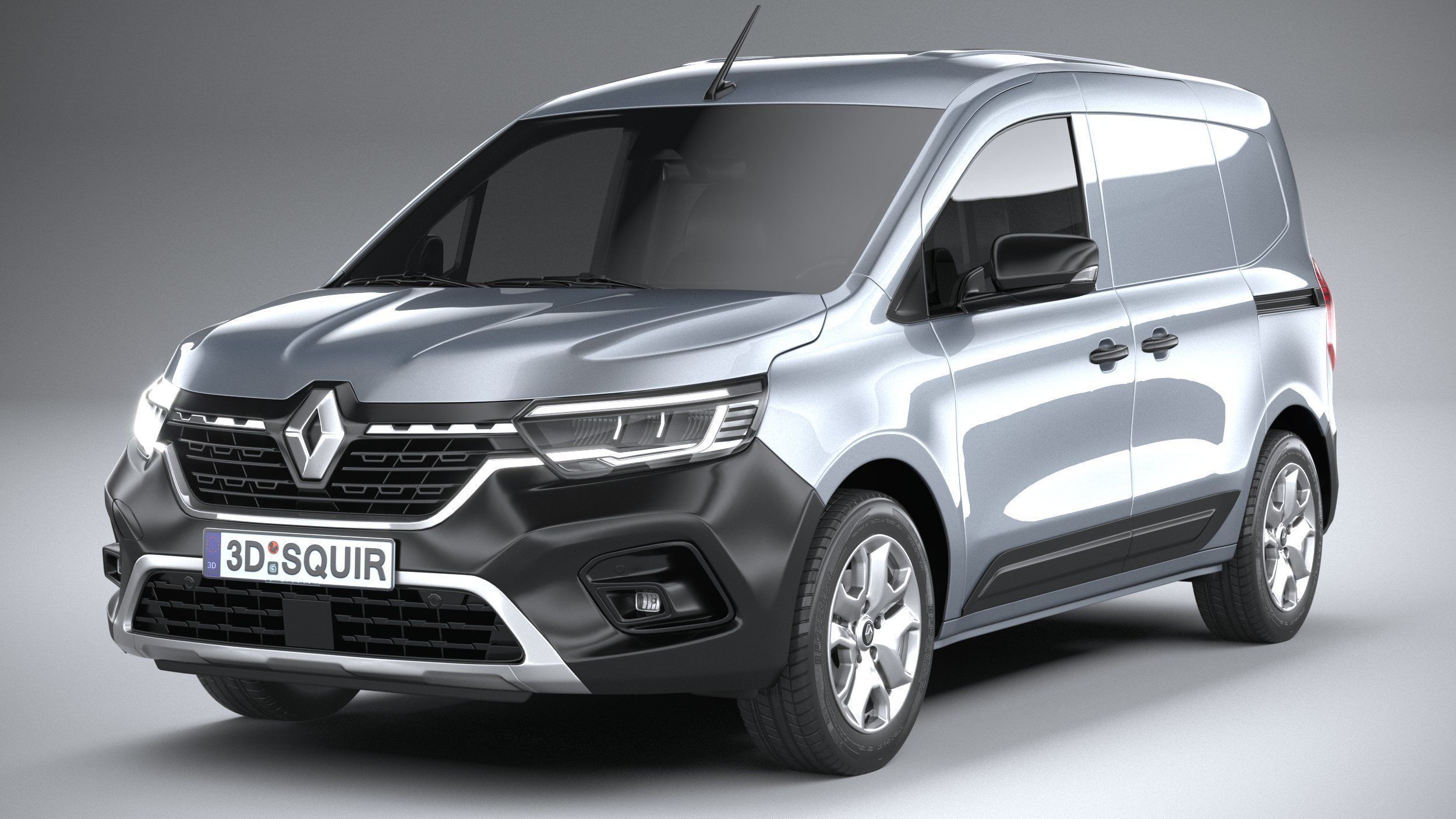 Renault Kangoo Van 2021 3D model_2