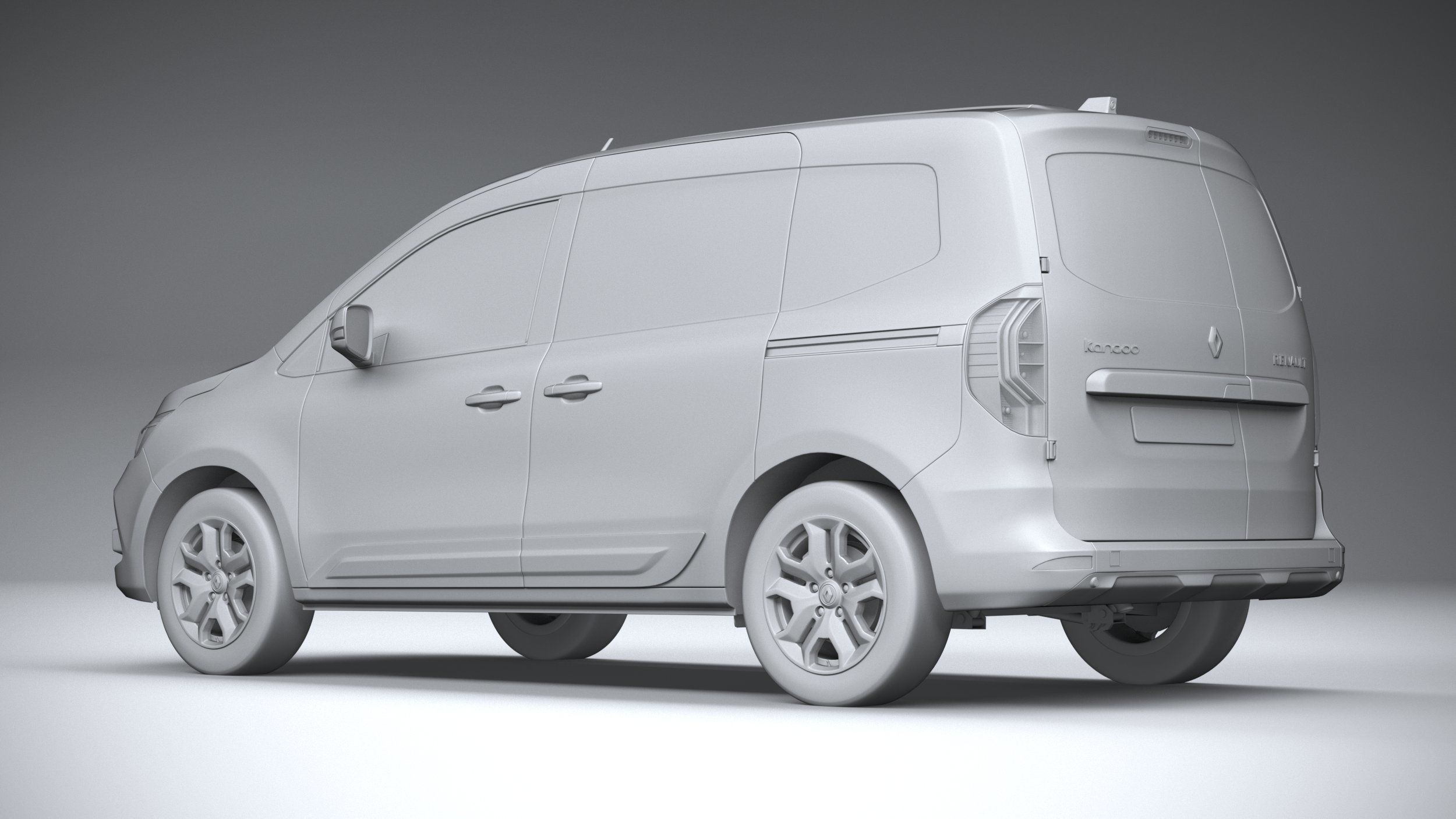 Renault Kangoo Van 2021 3D model_21