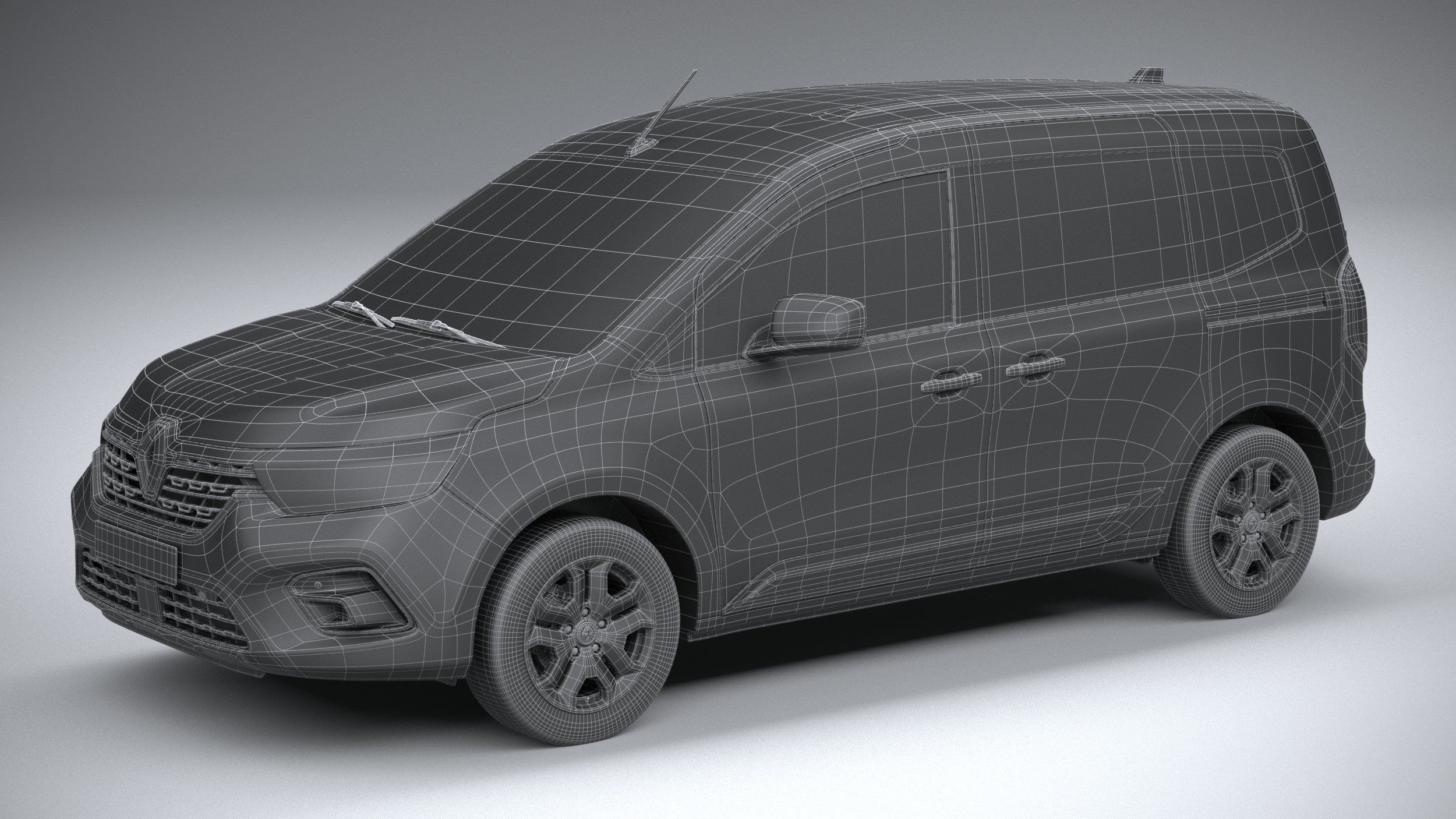 Renault Kangoo Van 2021 3D model_28