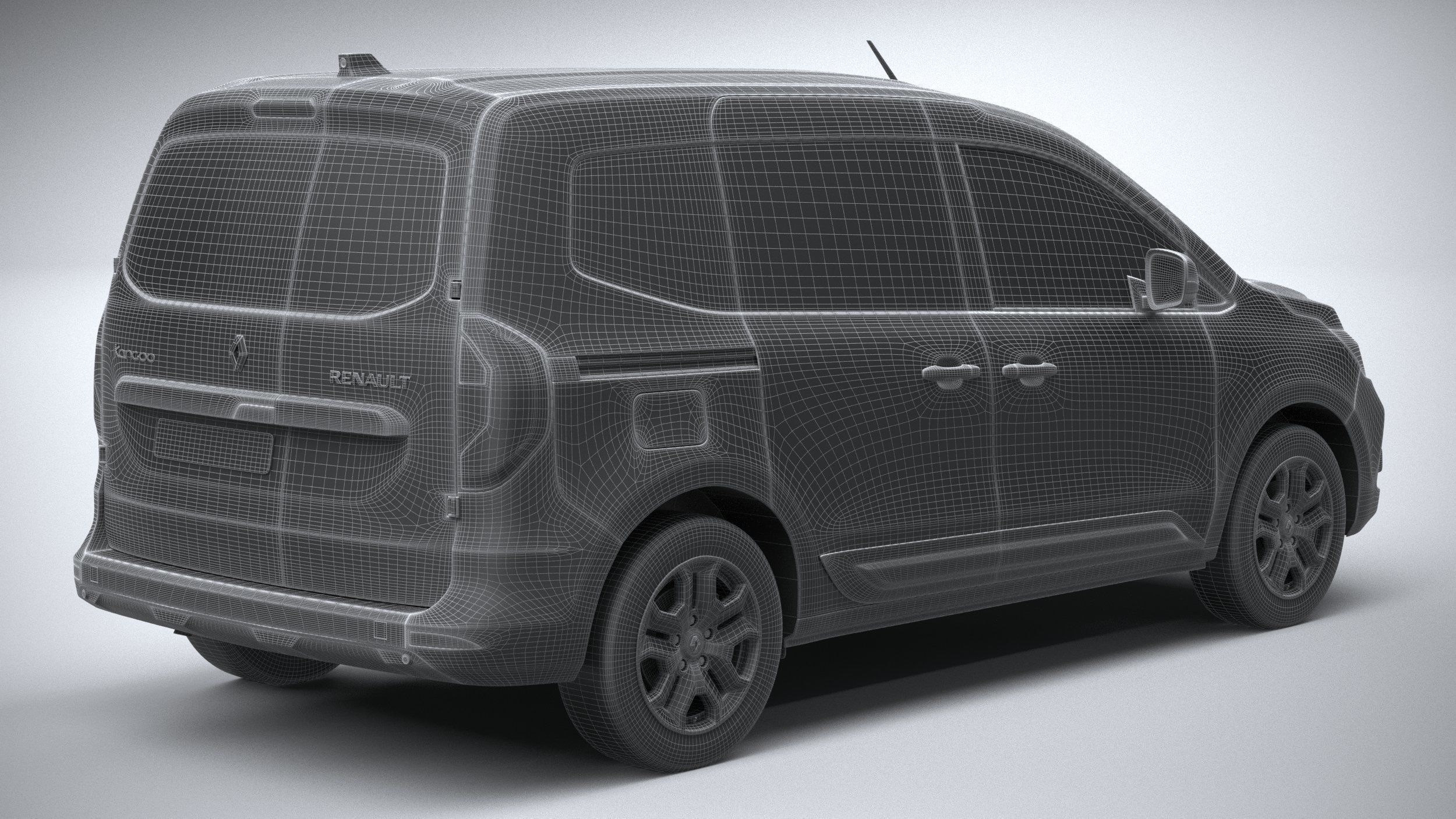 Renault Kangoo Van 2021 3D model_27