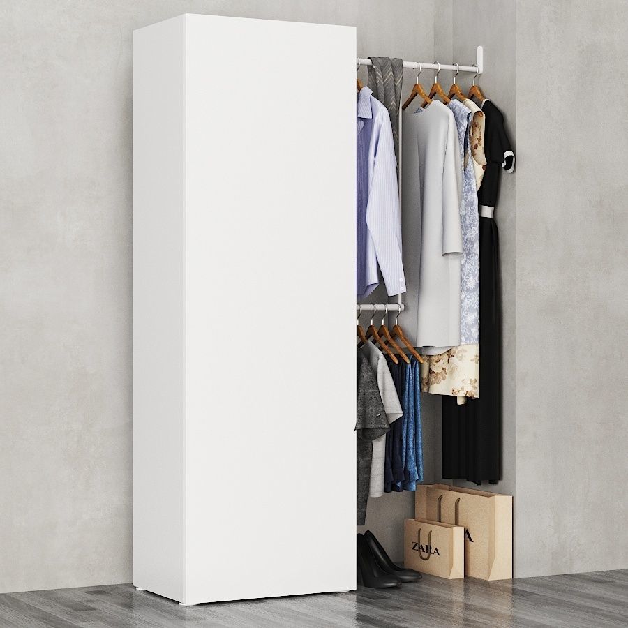 Ikea Combination Wardrobe Ophus 3D model_2