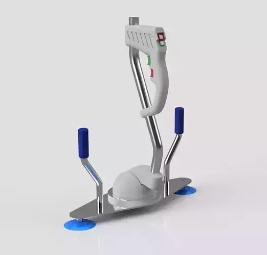 Hybrid Electric Vacuum lifting System 3D print model