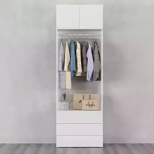Ikea Ophus Wardrobe 2-Door and 3 Drawers