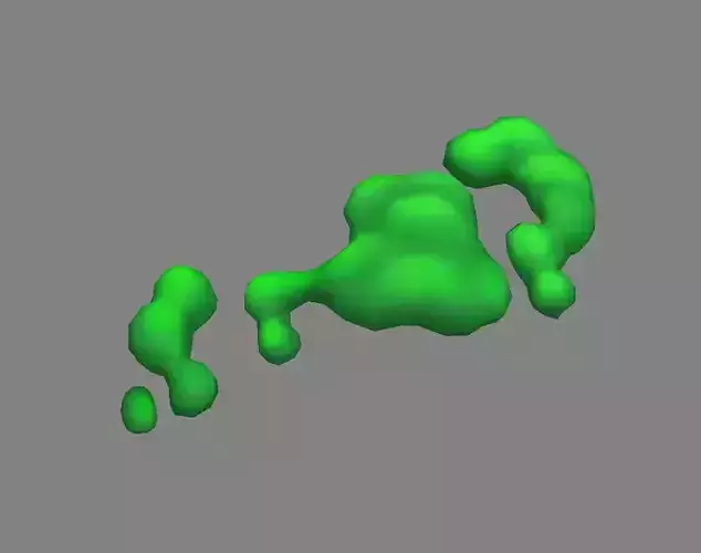 Cartoon virus bacillus