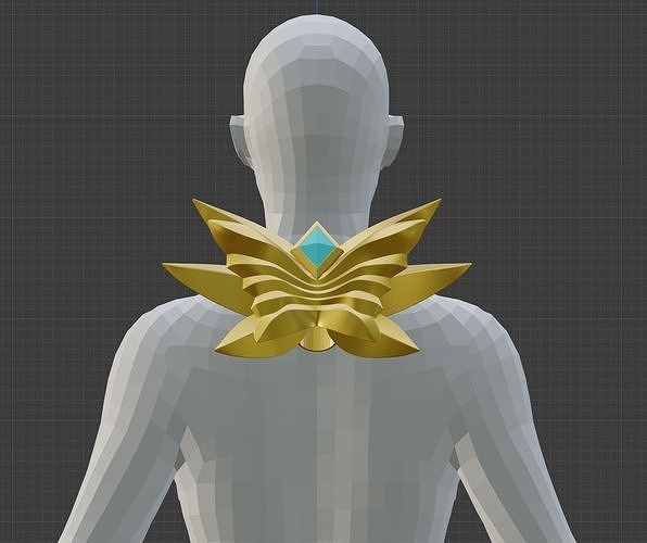 seraphine  hairpin accessories  league of legends lol 3D print model