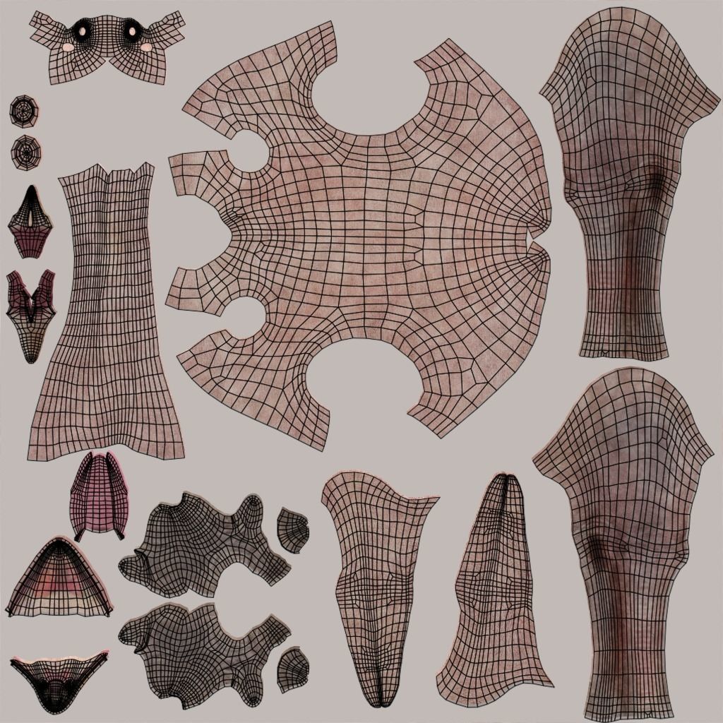 Ostrich Animated 3D model_12