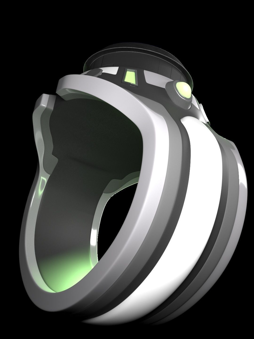 Omnitrix sci-fi ring 3D model_11