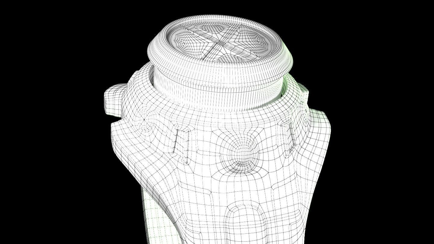 Omnitrix sci-fi ring 3D model_6