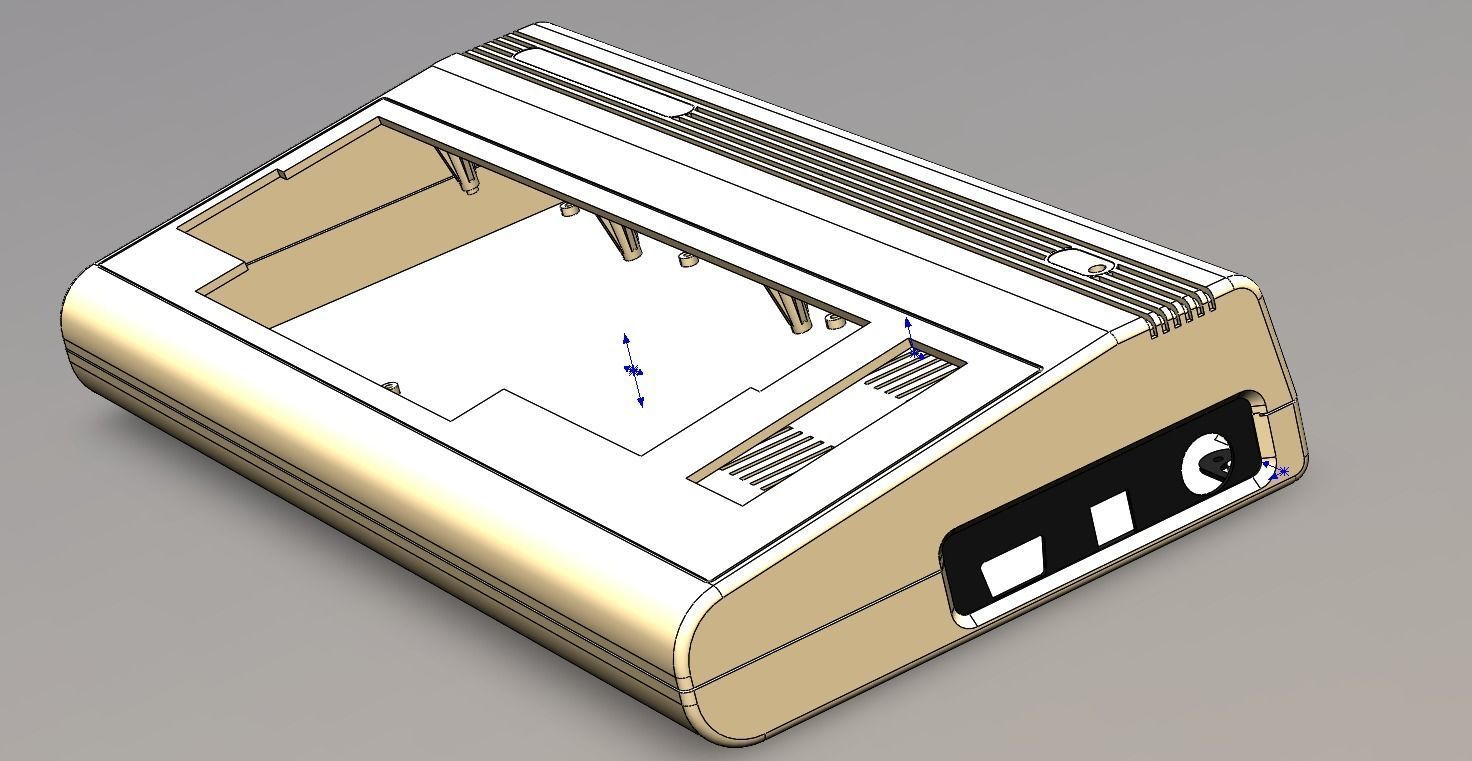Commodore VIC-20 Enclosure 3d-print model 3D print model_6