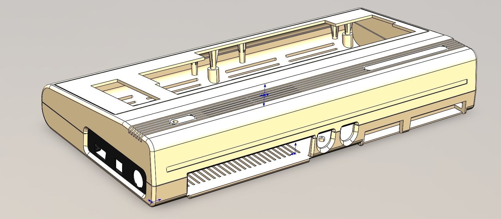 Commodore VIC-20 Enclosure 3d-print model 3D print model_11