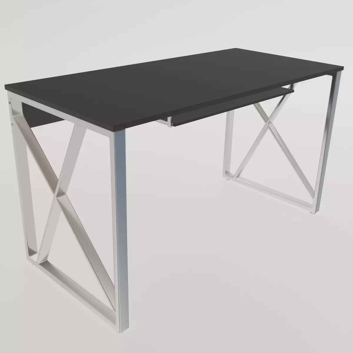 PC desk Free low-poly 3D model