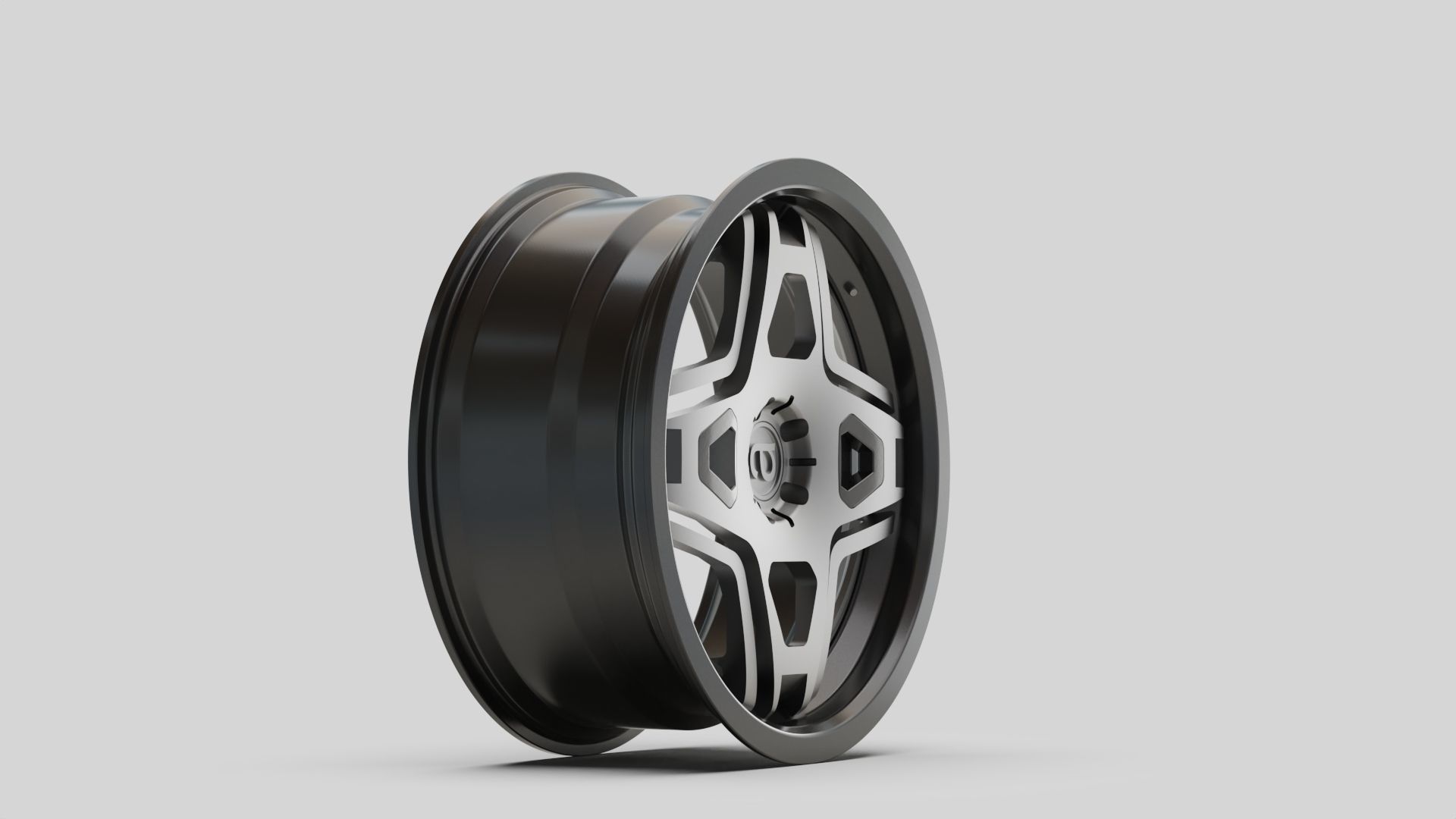 rims auto garage tuning silver  3D model_3