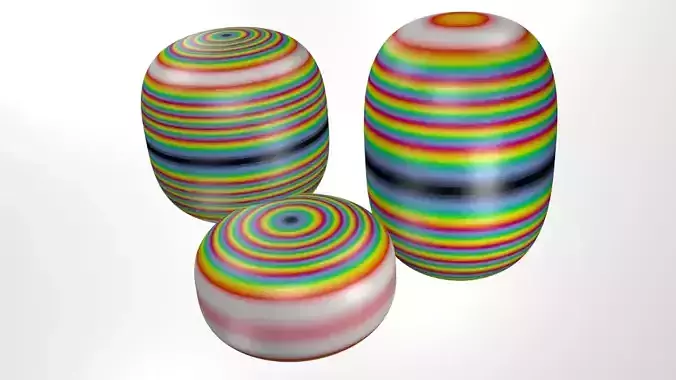 Colored superegg collection