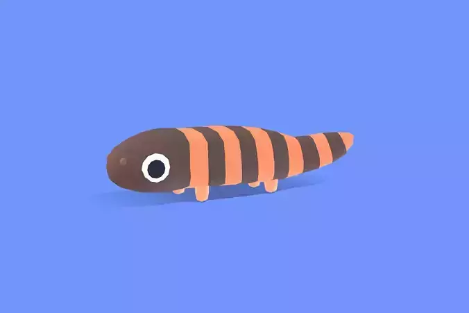 Gila Monster - Quirky Series Low-poly 3D model