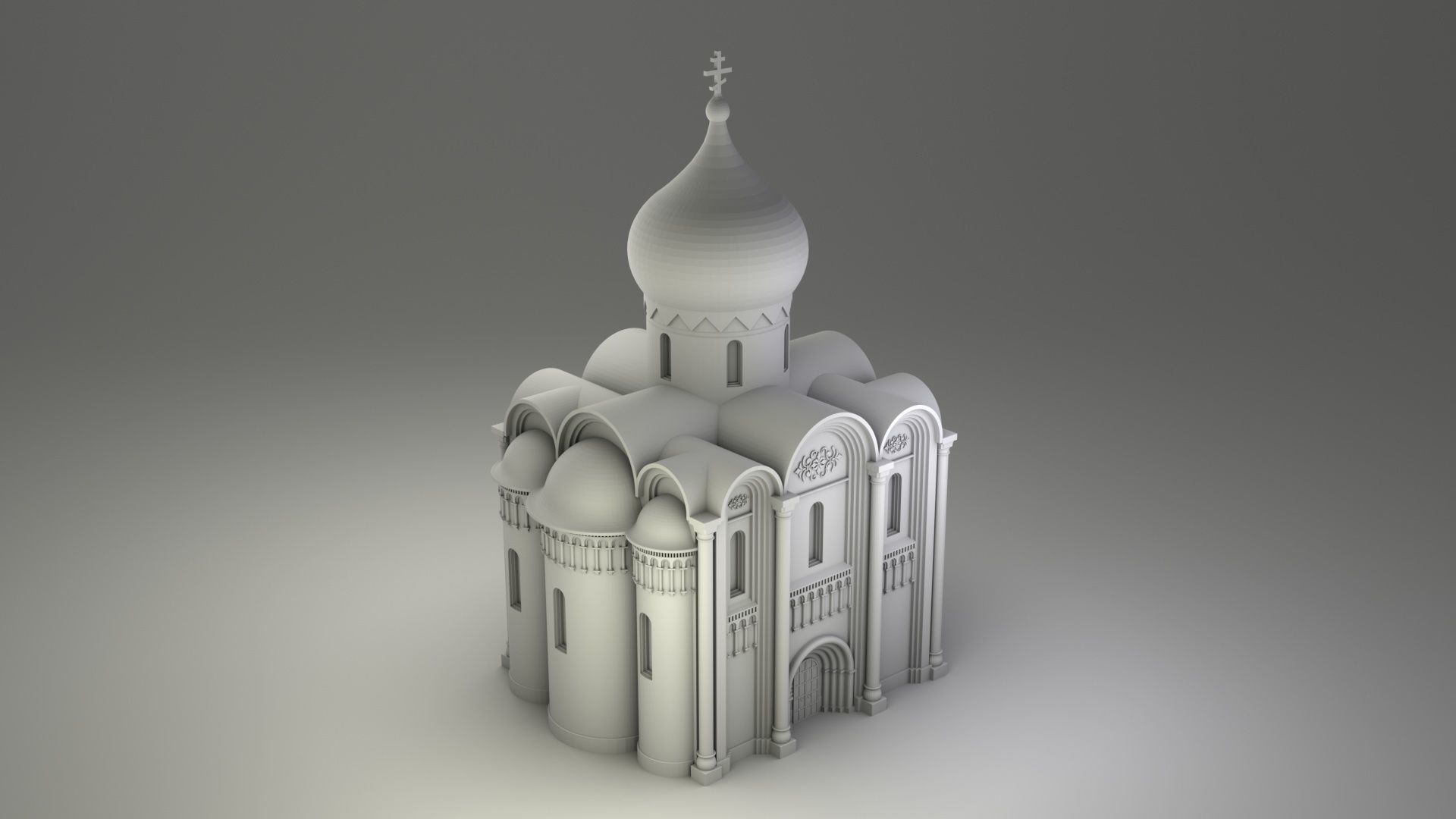 Church 3D print model_1