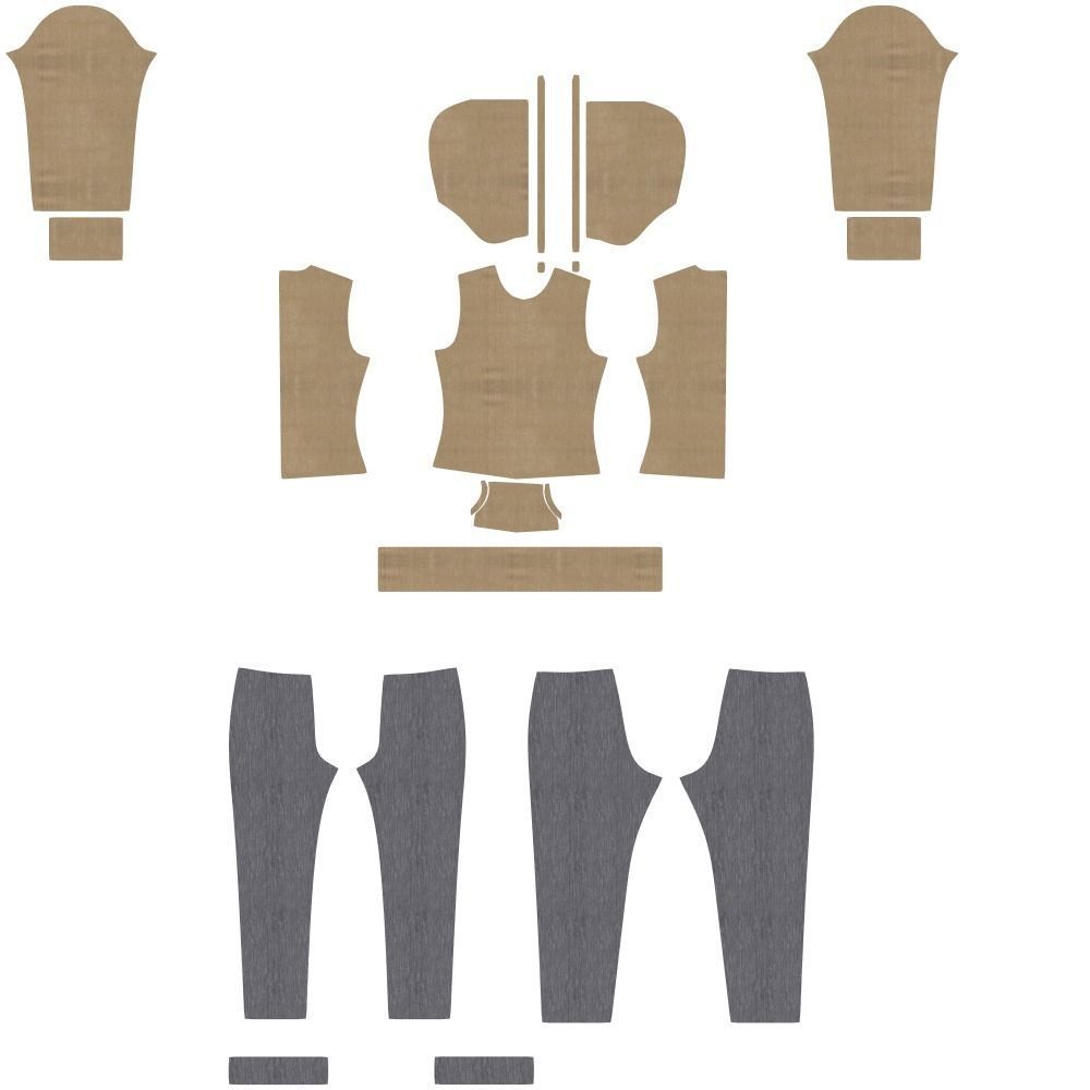 Sweatshirt and Sweatpants 3D model_2