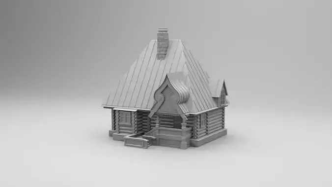 Small house 3D print model