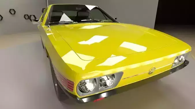 Volkswagen SP2 1972 3D model