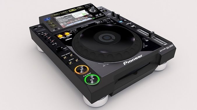 Pioneer cdj-2000 3D model