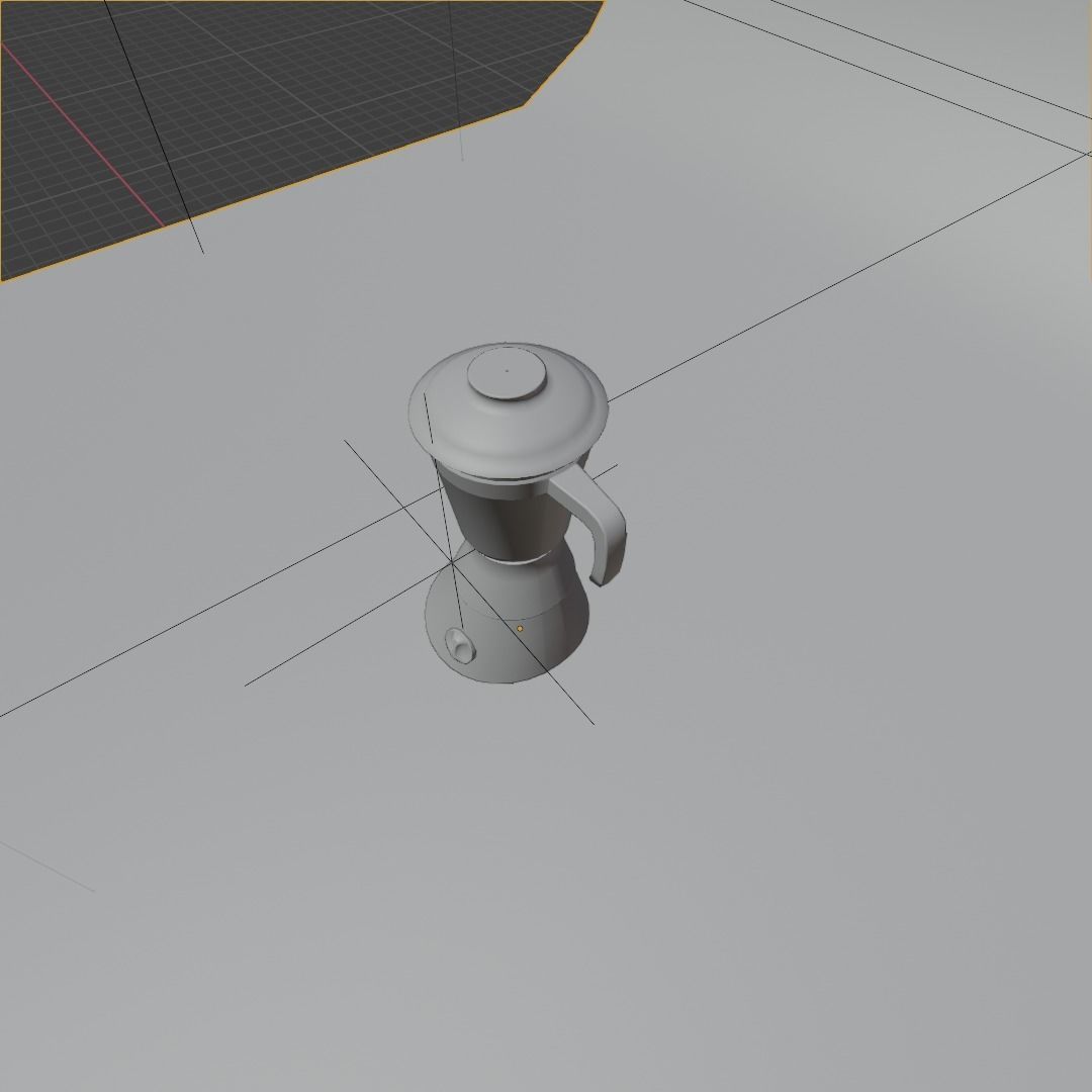 Mixer Grinder Free 3D model_2