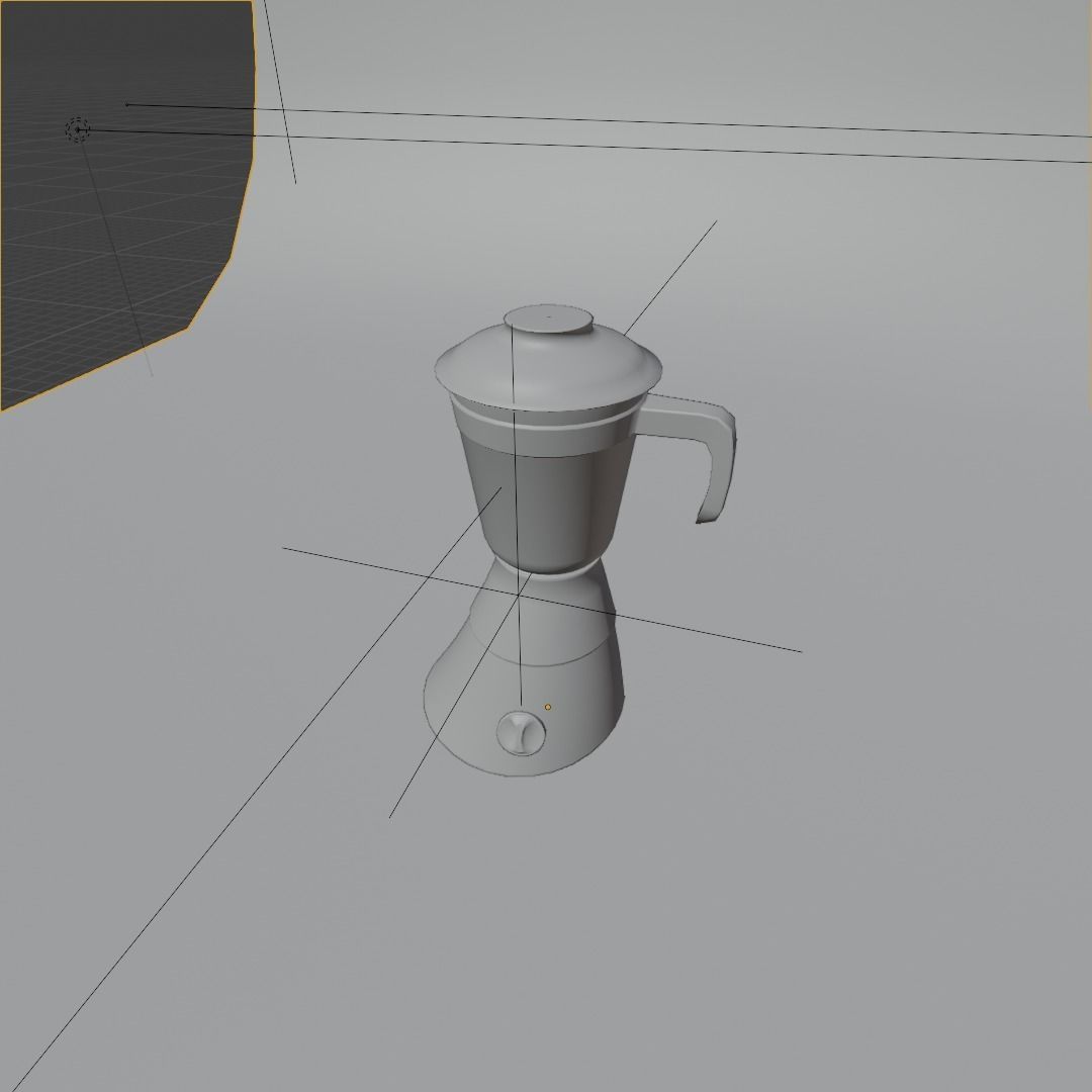 Mixer Grinder Free 3D model_1