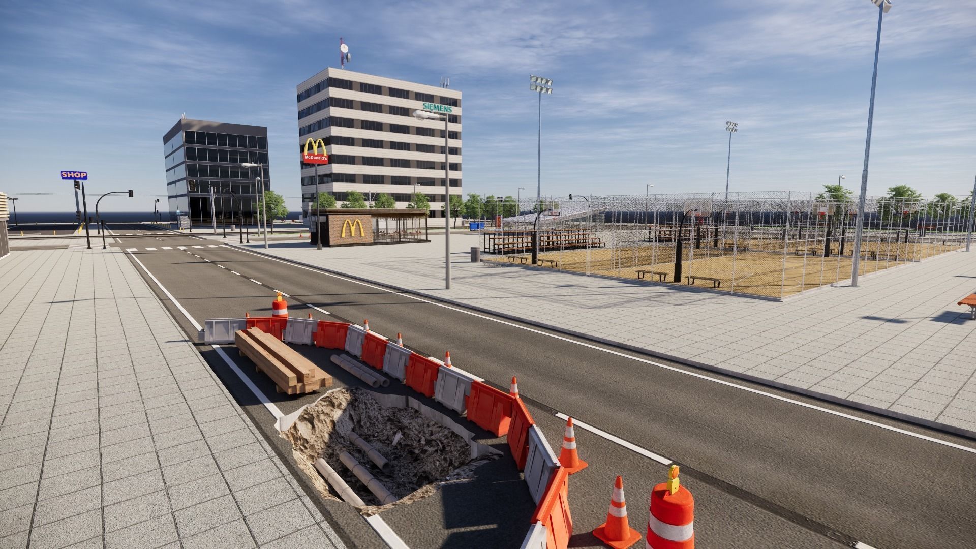 Small European City 3D model_20