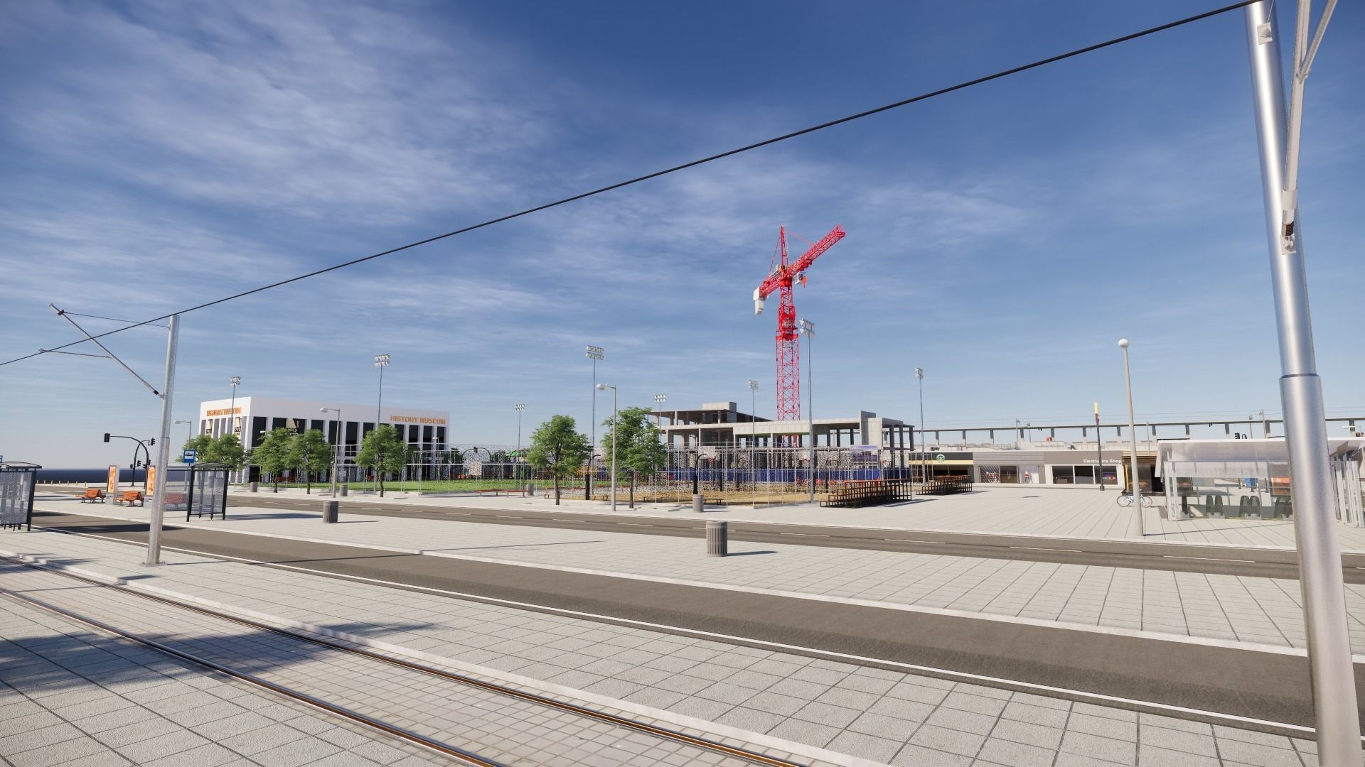 Small European City 3D model_7