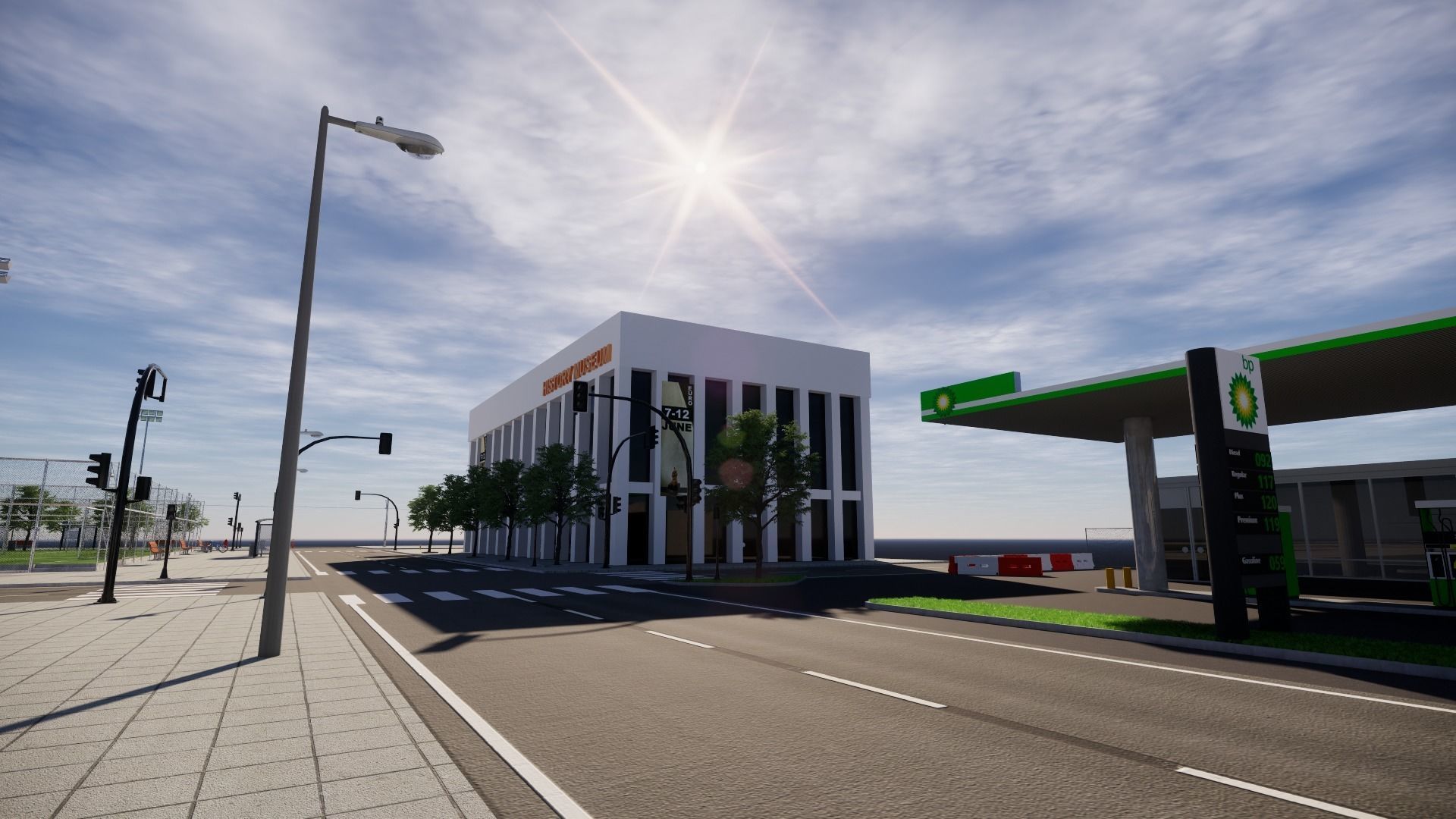 Small European City 3D model_24