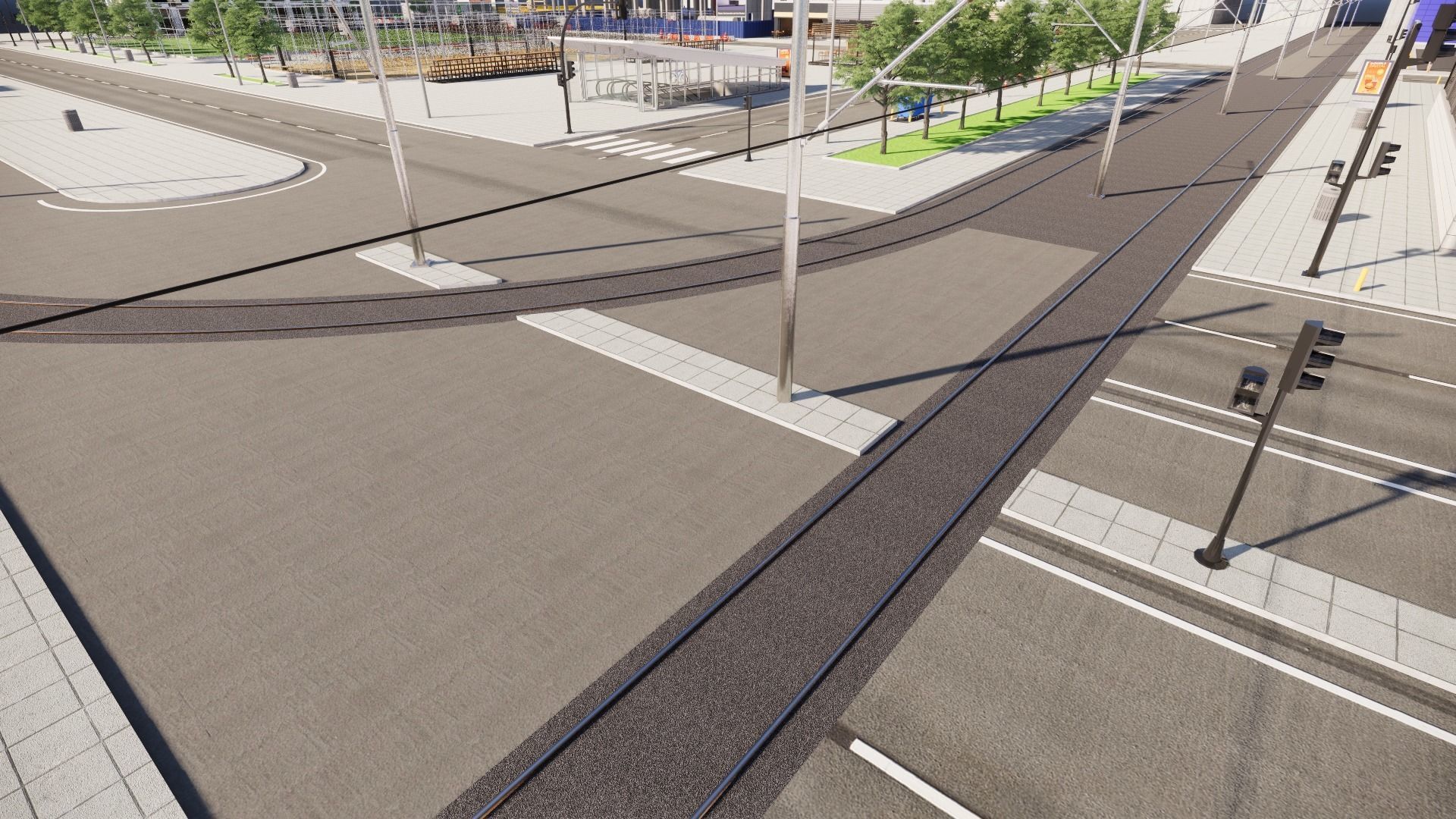 Small European City 3D model_8