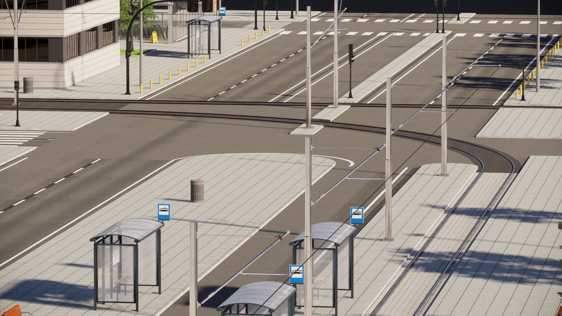 Small European City 3D model_30