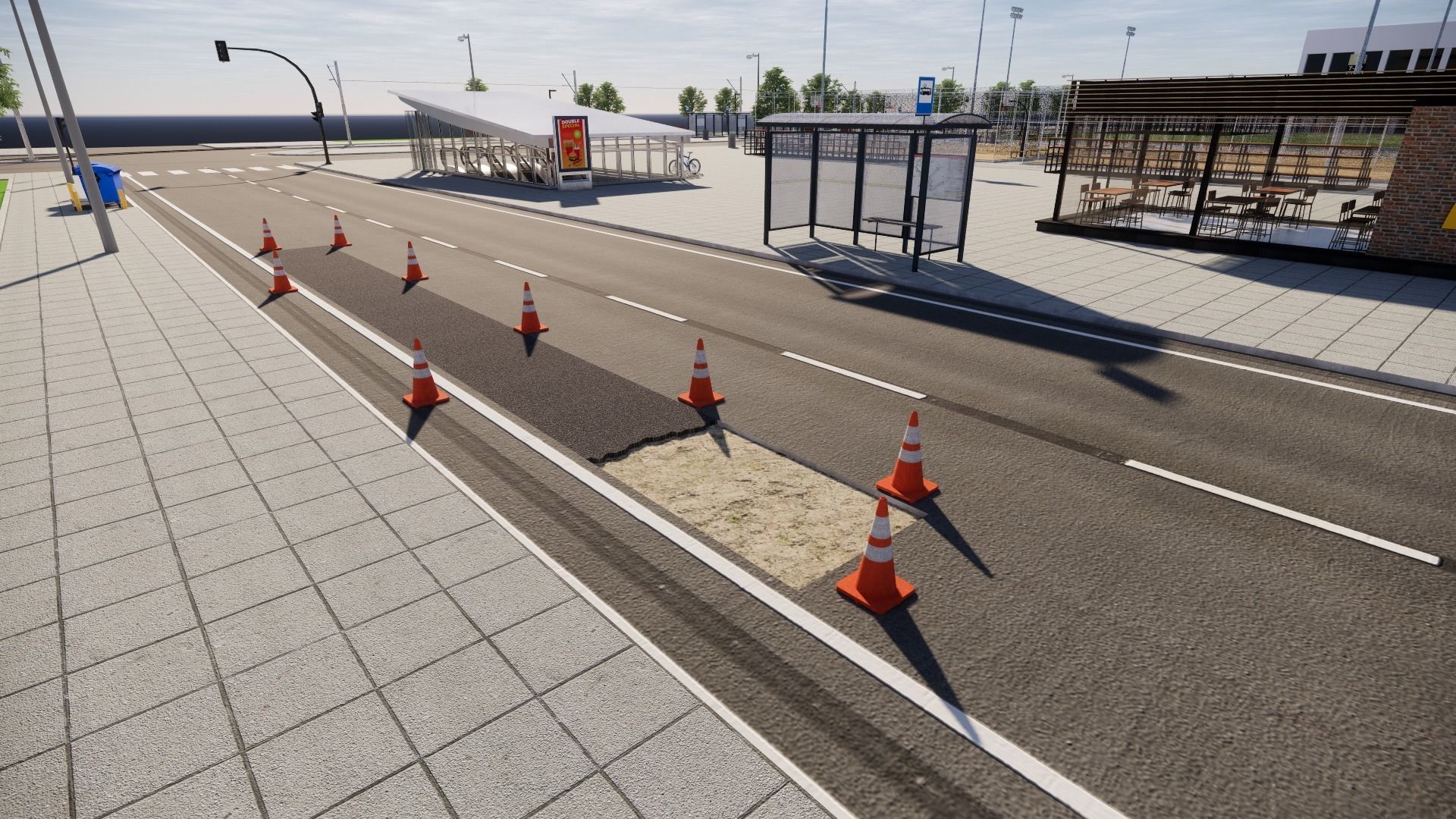 Small European City 3D model_14