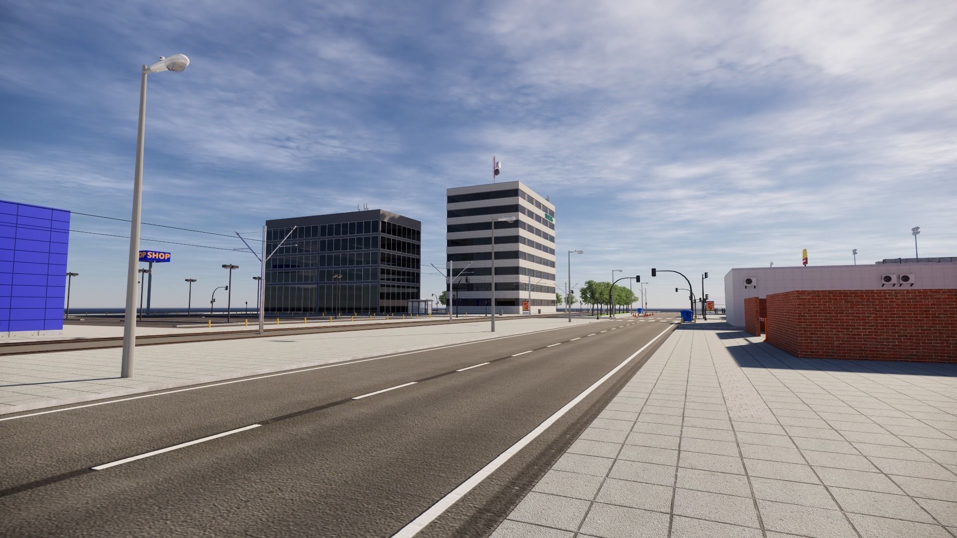 Small European City 3D model_21