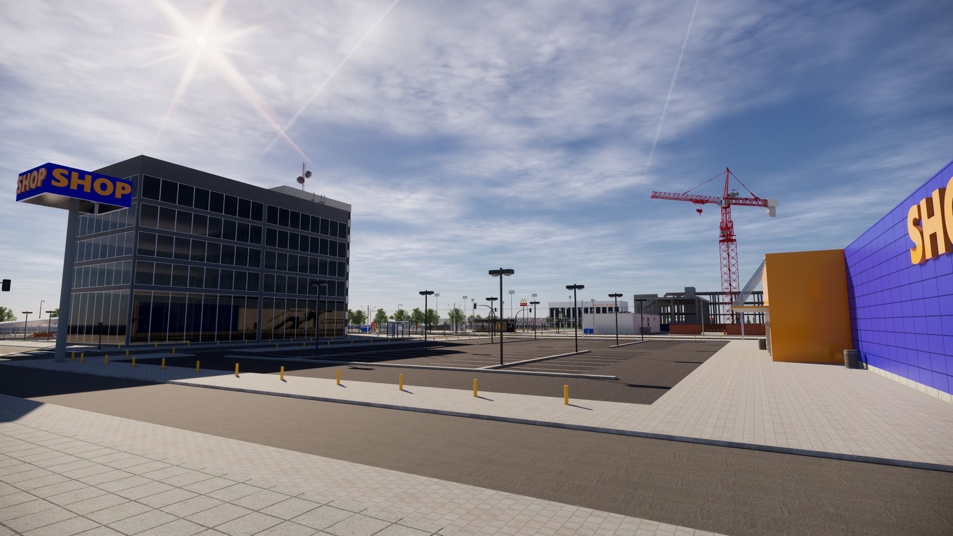 Small European City 3D model_23