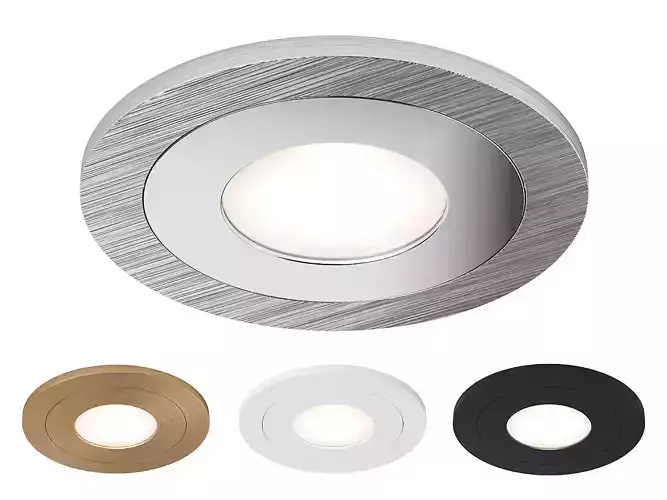 21217x Leddy Lightstar Recessed spotlight 3D model