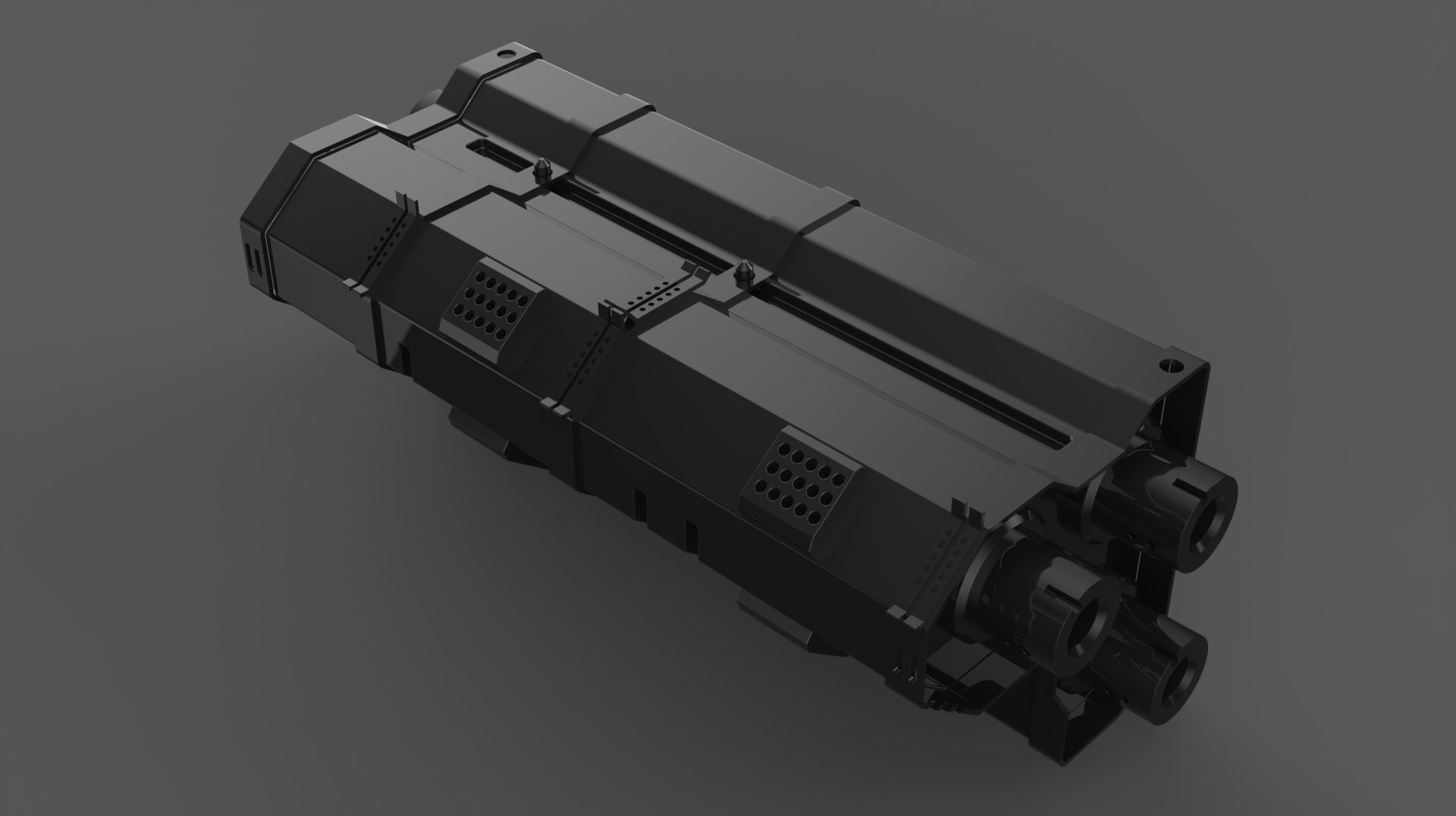 mech craft scifi  robotic alien  3D model_5