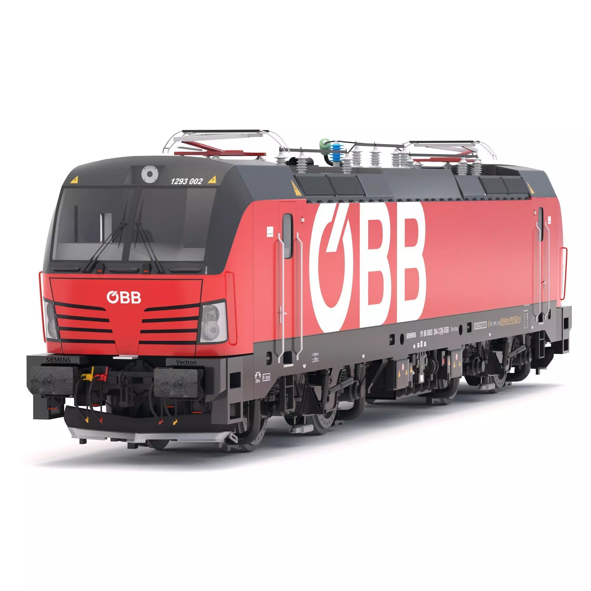Siemens Vectron OBB 3D model