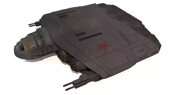 space fighter 3D model