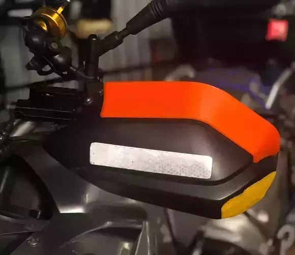 Yamaha Super Tenere XT1200Z hand guard extender 3D print model
