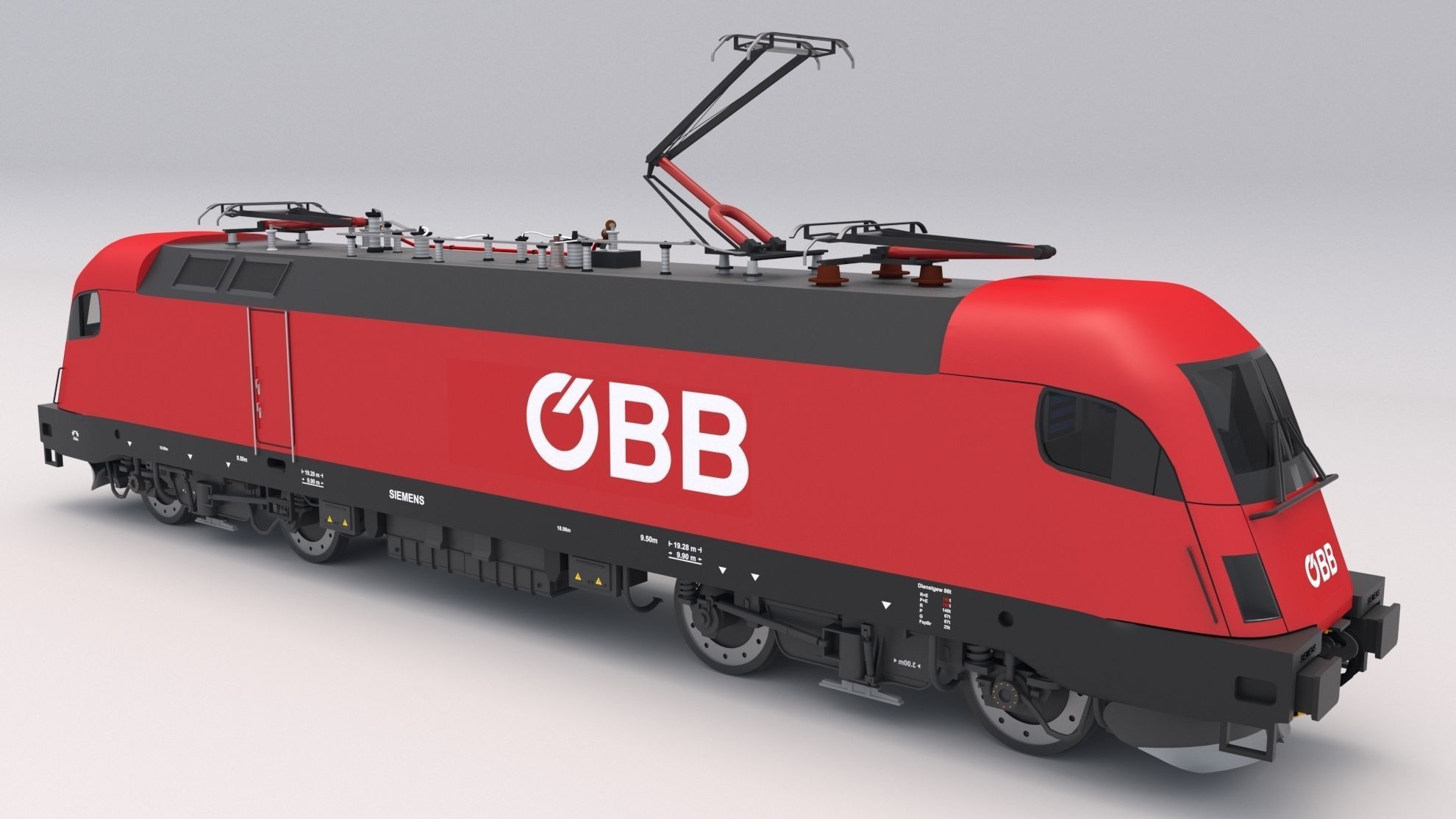 Siemens Taurus OBB 3D model_1