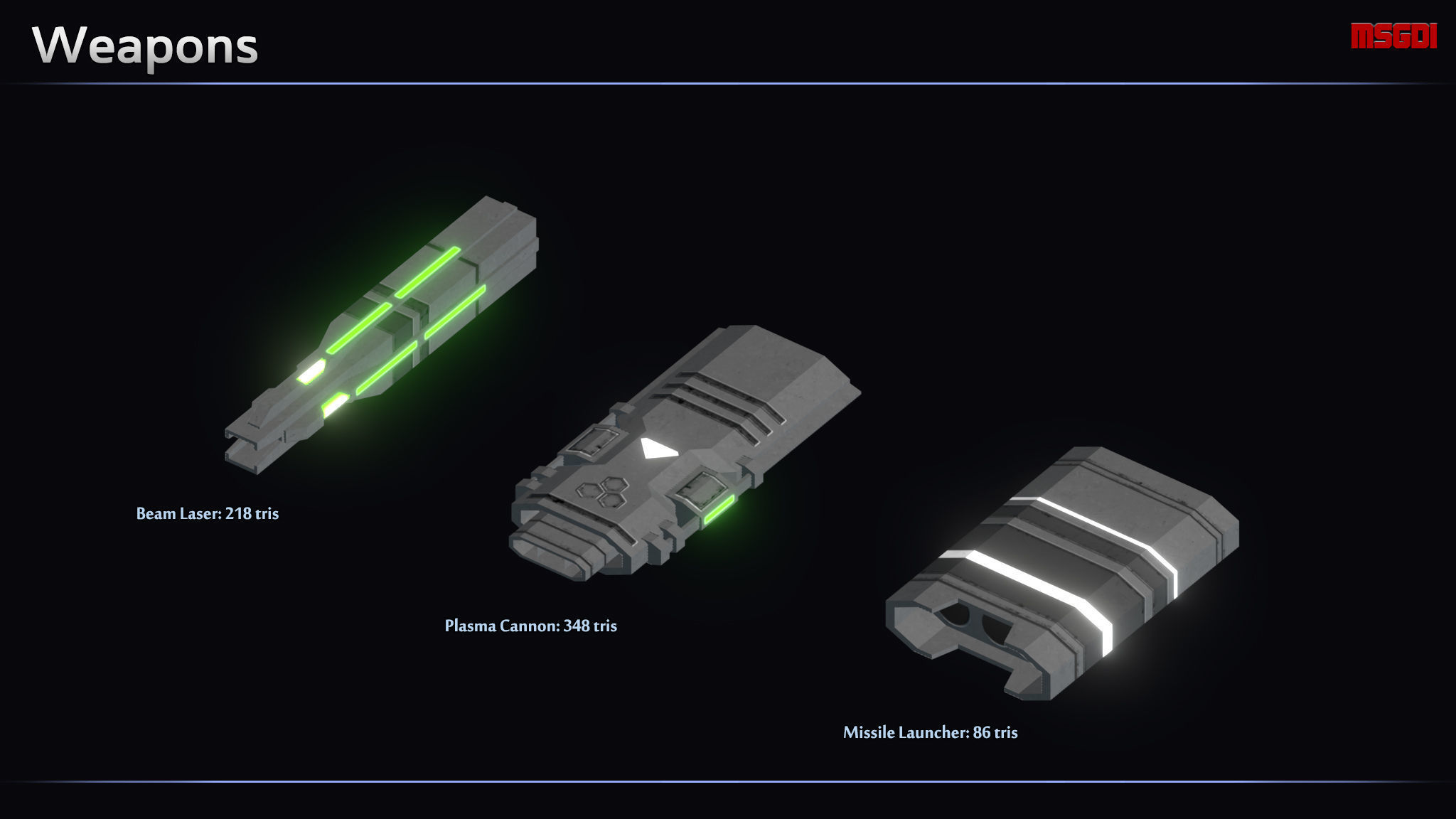 Enkar Republic Attack Fighter Karban Low-poly 3D model_1