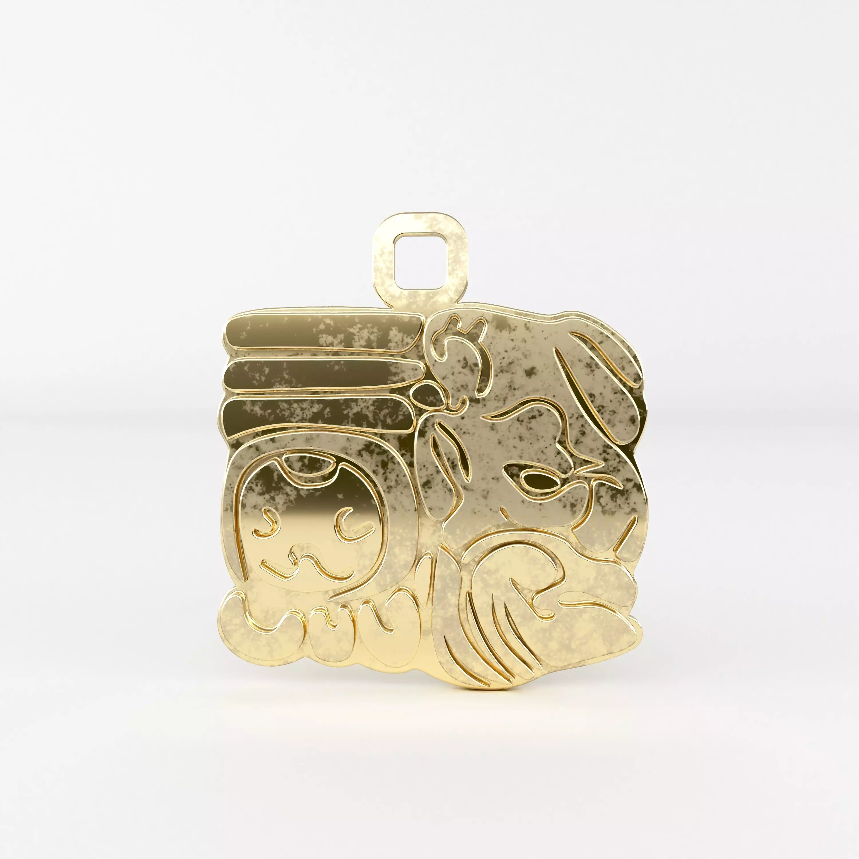 Maya pendant A21 3D print model