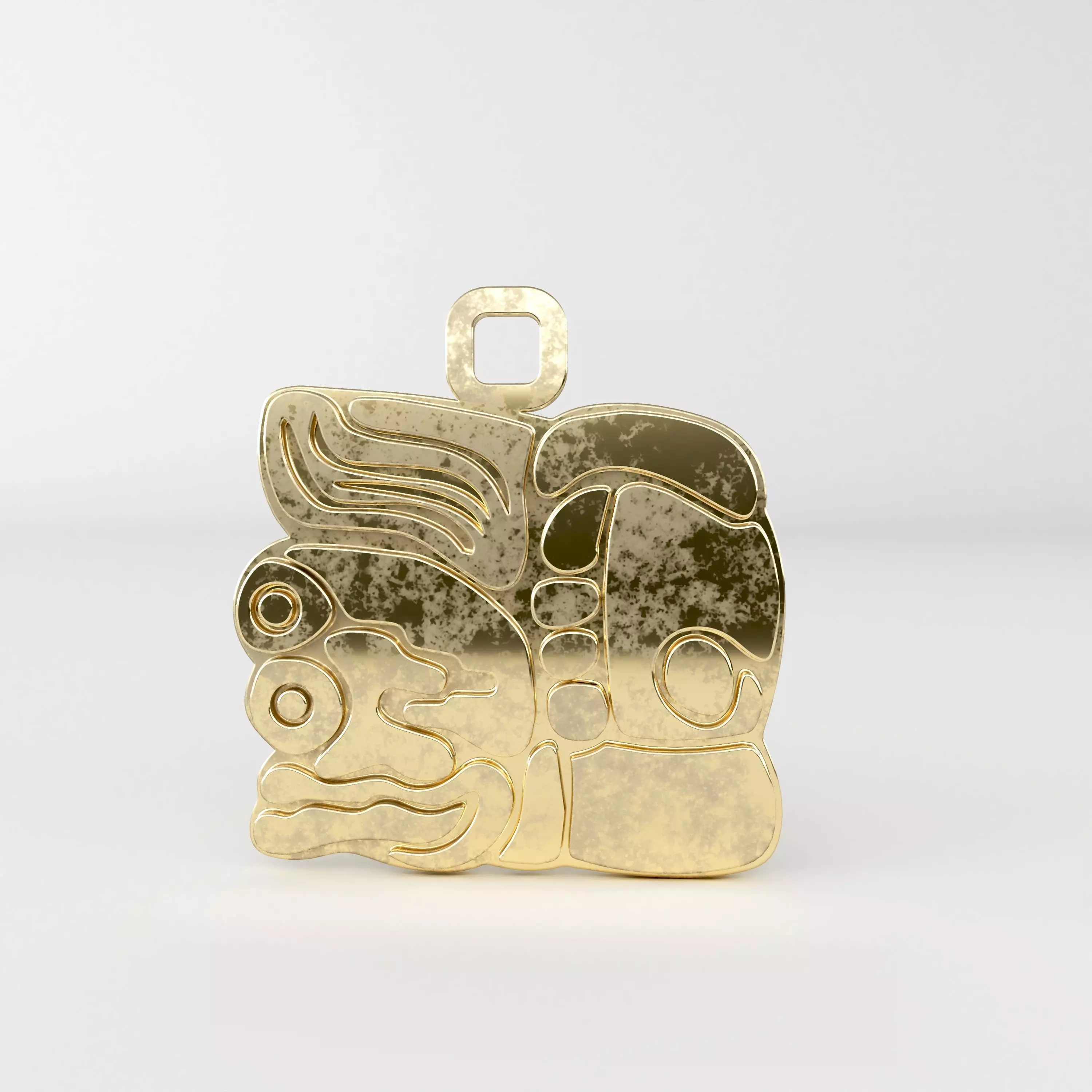 Maya pendant A23 3D print model