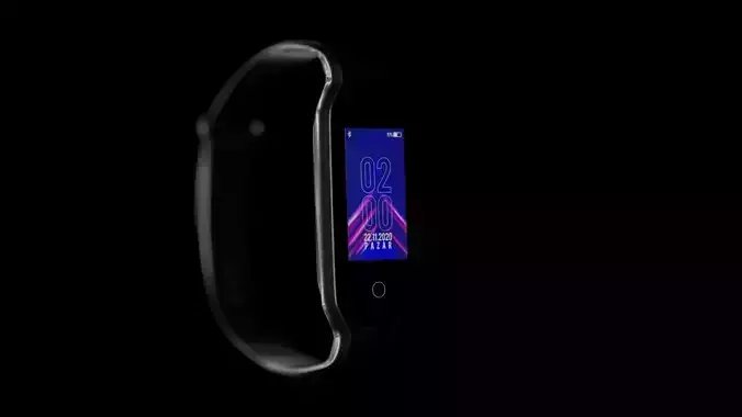 Xiaomi Mi Bnad 4 3D Modelling