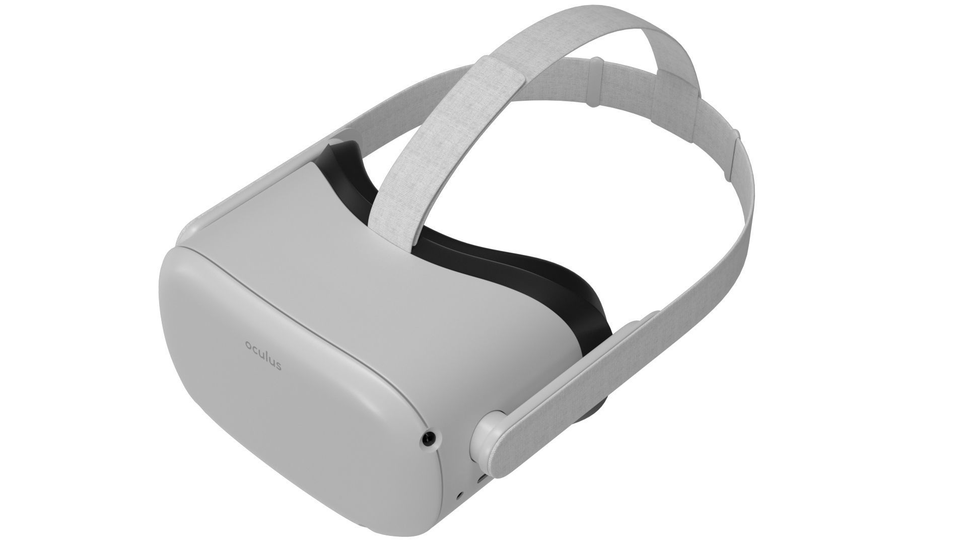 Oculus Quest 2 with Controllers 3D model_12