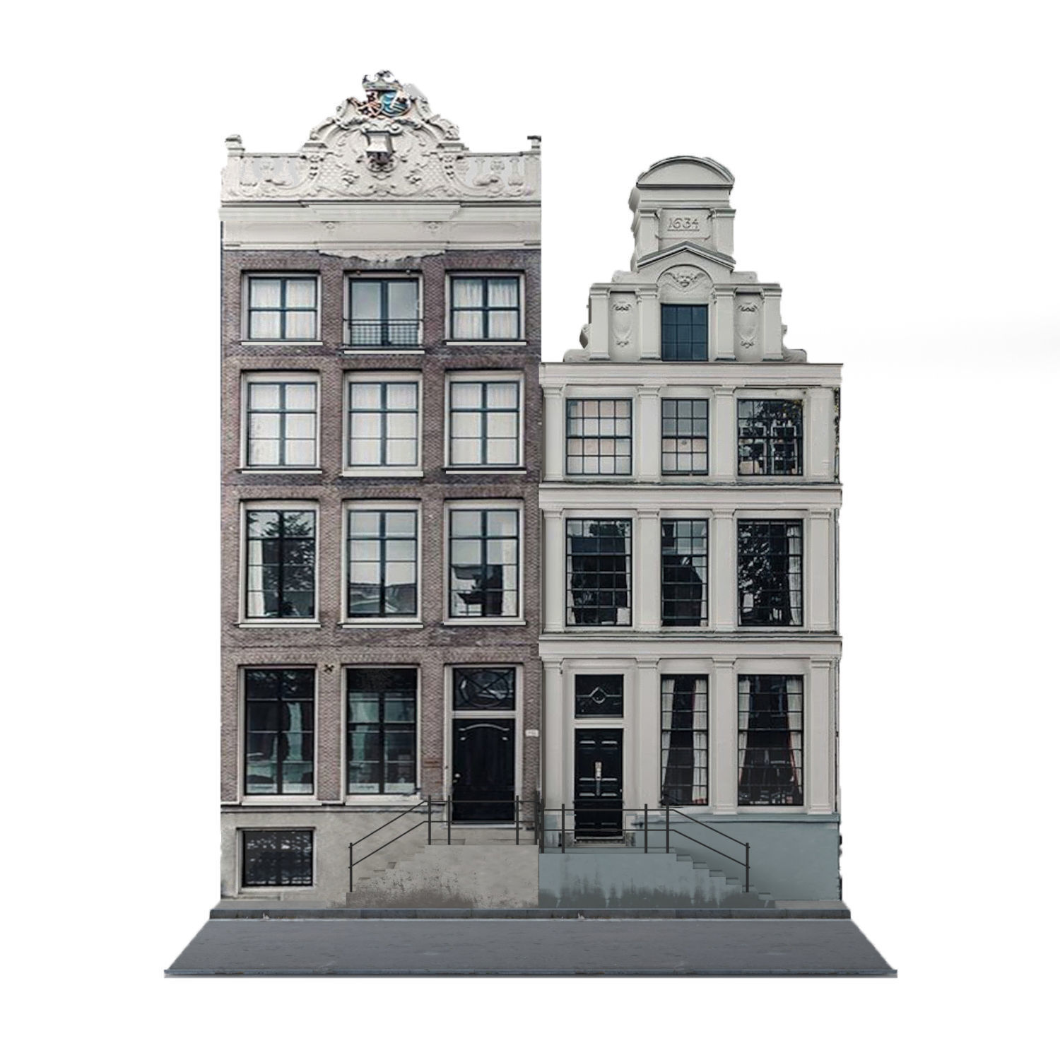 Building amsterdam 3D model_1