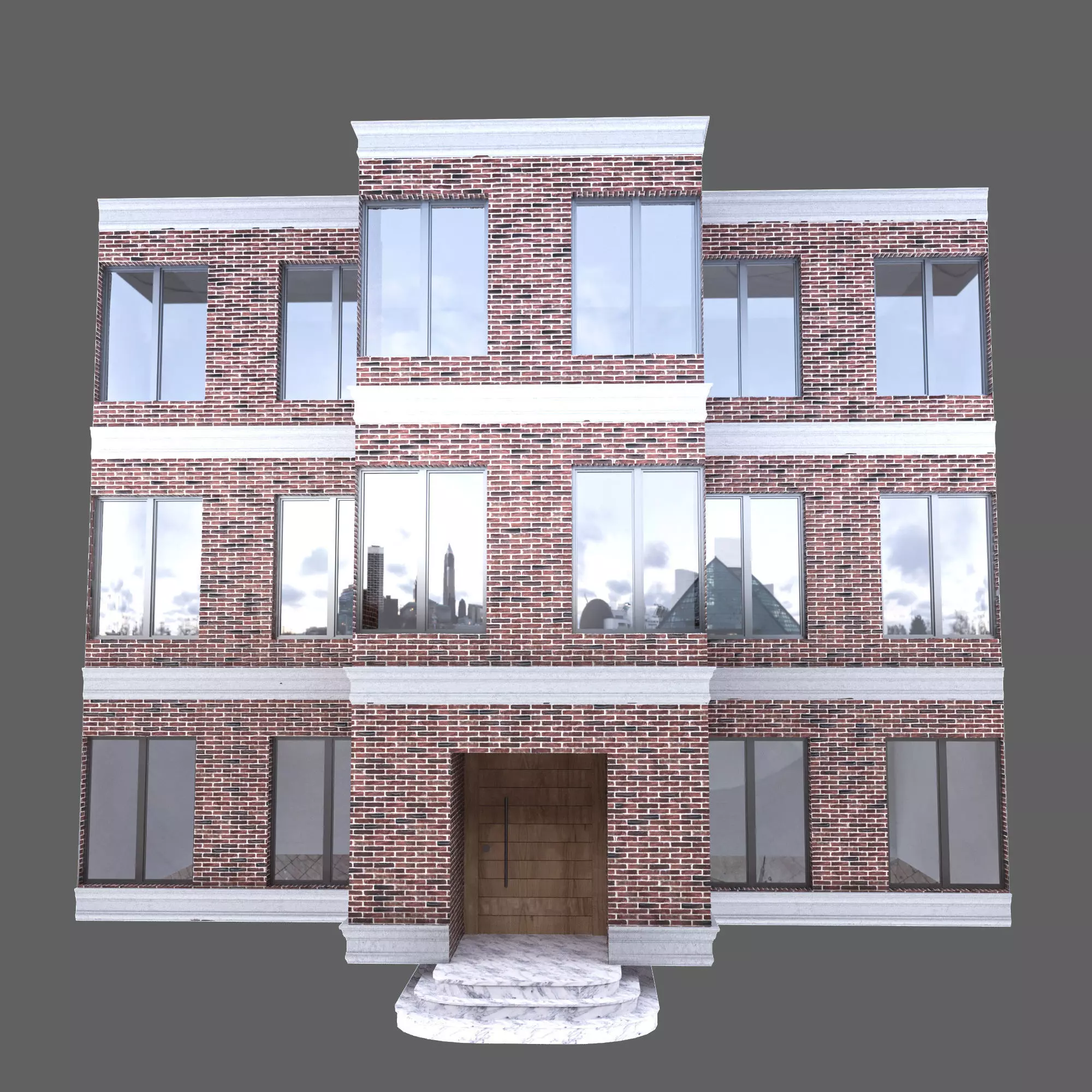 Building brick 3D model_0